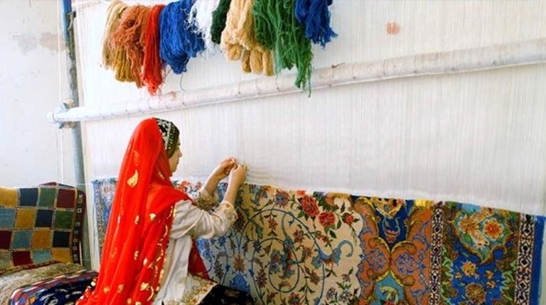 Iran Carpet waeving